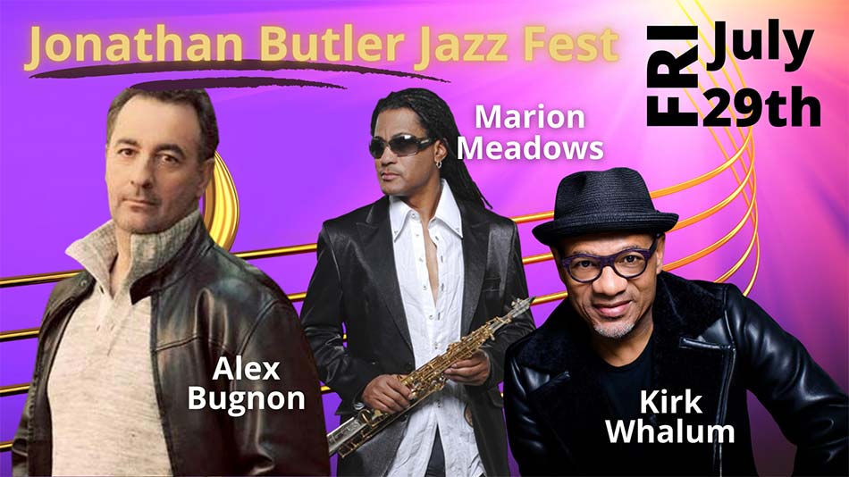 Jonathan Butler Jazz Fest Marion Meadows - Alex Bugnon - Kirk Whalum