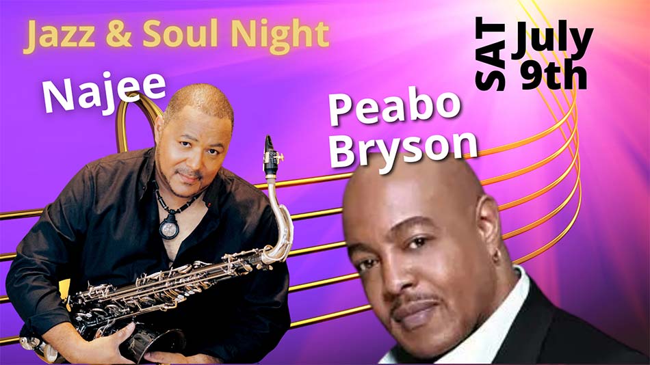 Jazz and Soul Night Featuring Peabo Bryson & Najee