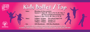 thumbnail for Kids Ballet/Tap
